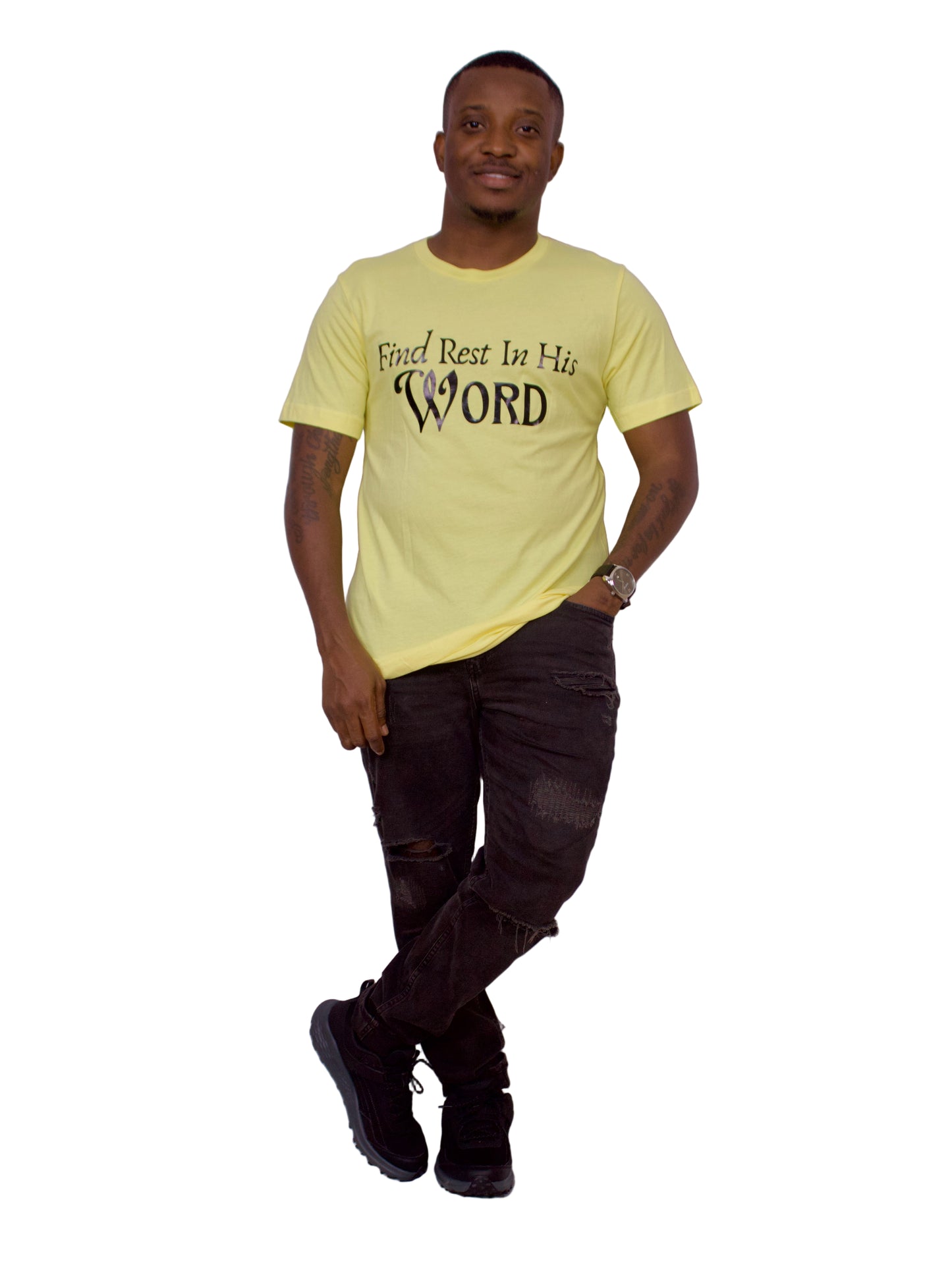 Find Rest In His Word - Unisex T-shirt