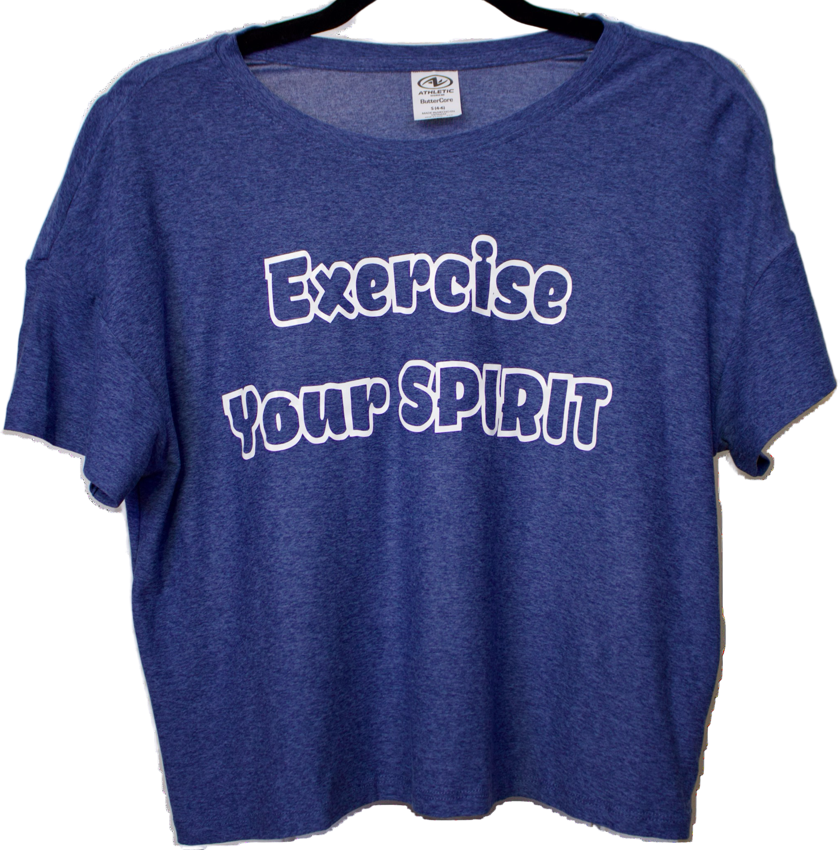 Exercise Your Spirit - Crop Top T-Shirt