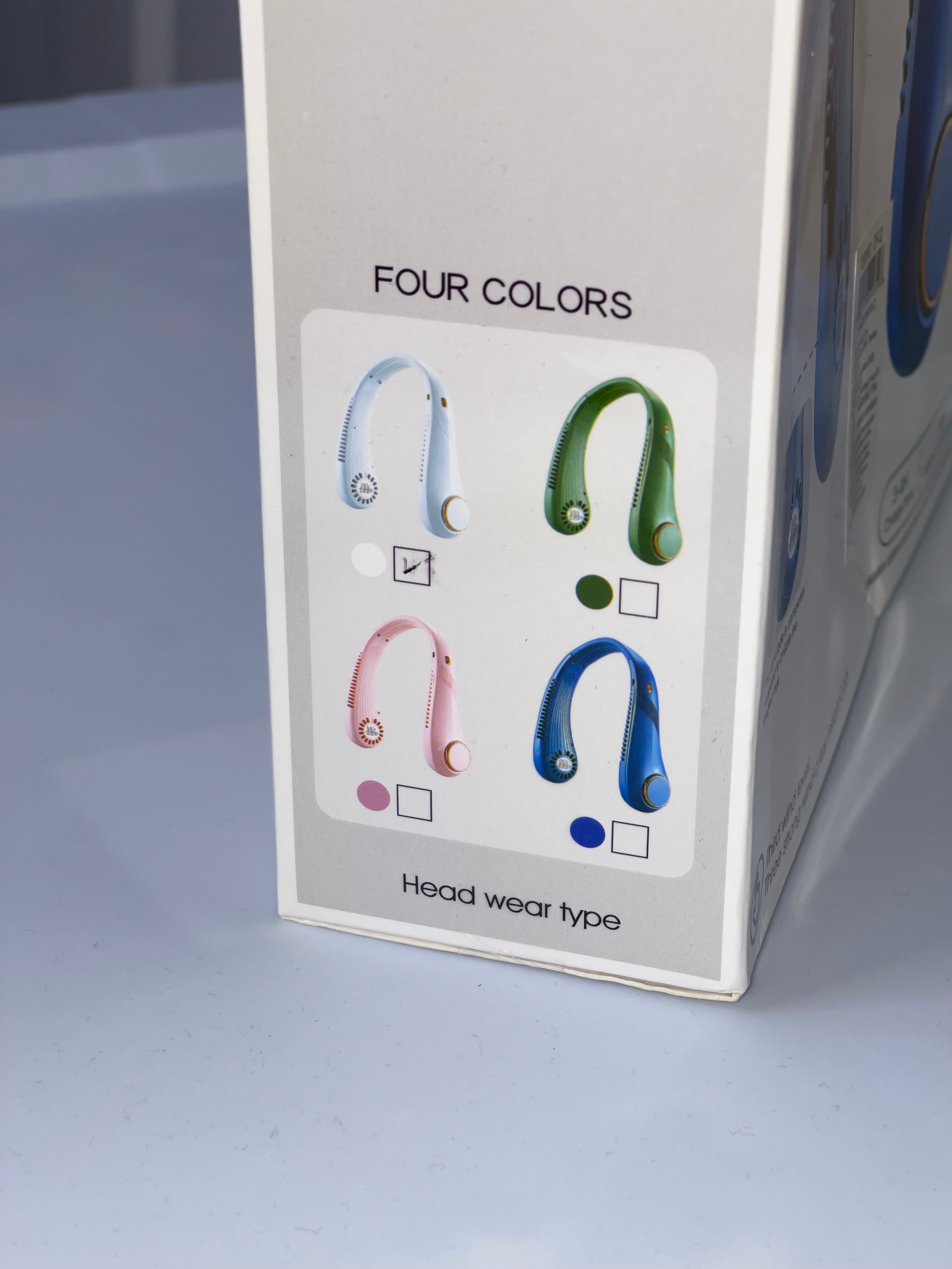 Neck Fan – Hands-Free Cooling