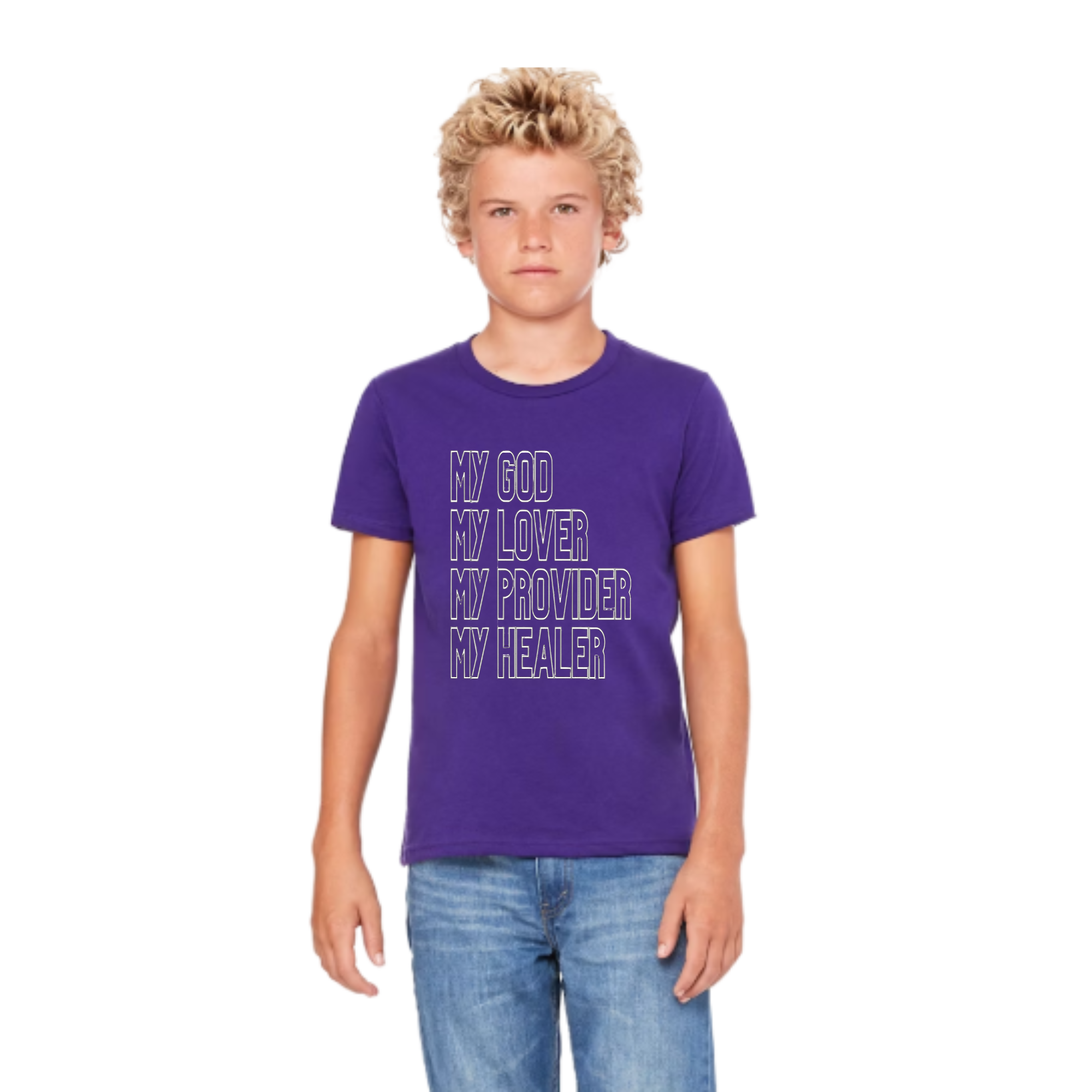 MY GLPH - Youth Jersey Short-Sleeve T-Shirt Bella + Canva