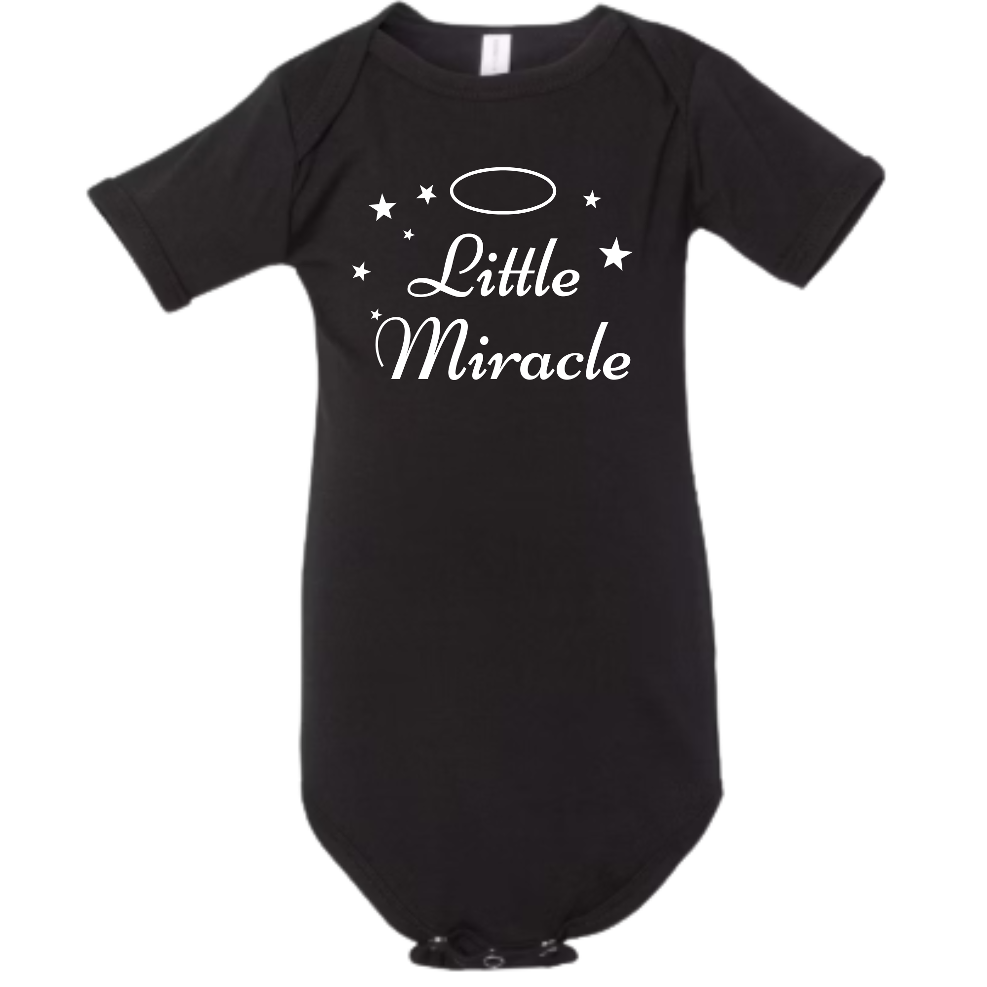 Little Miracle Infant Jersey Short-Sleeve One-Piece Bella + Canvas