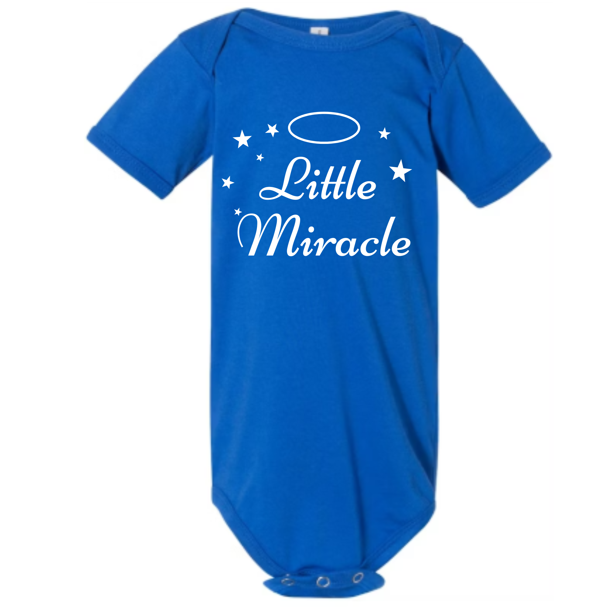 Little Miracle Infant Jersey Short-Sleeve One-Piece Bella + Canvas