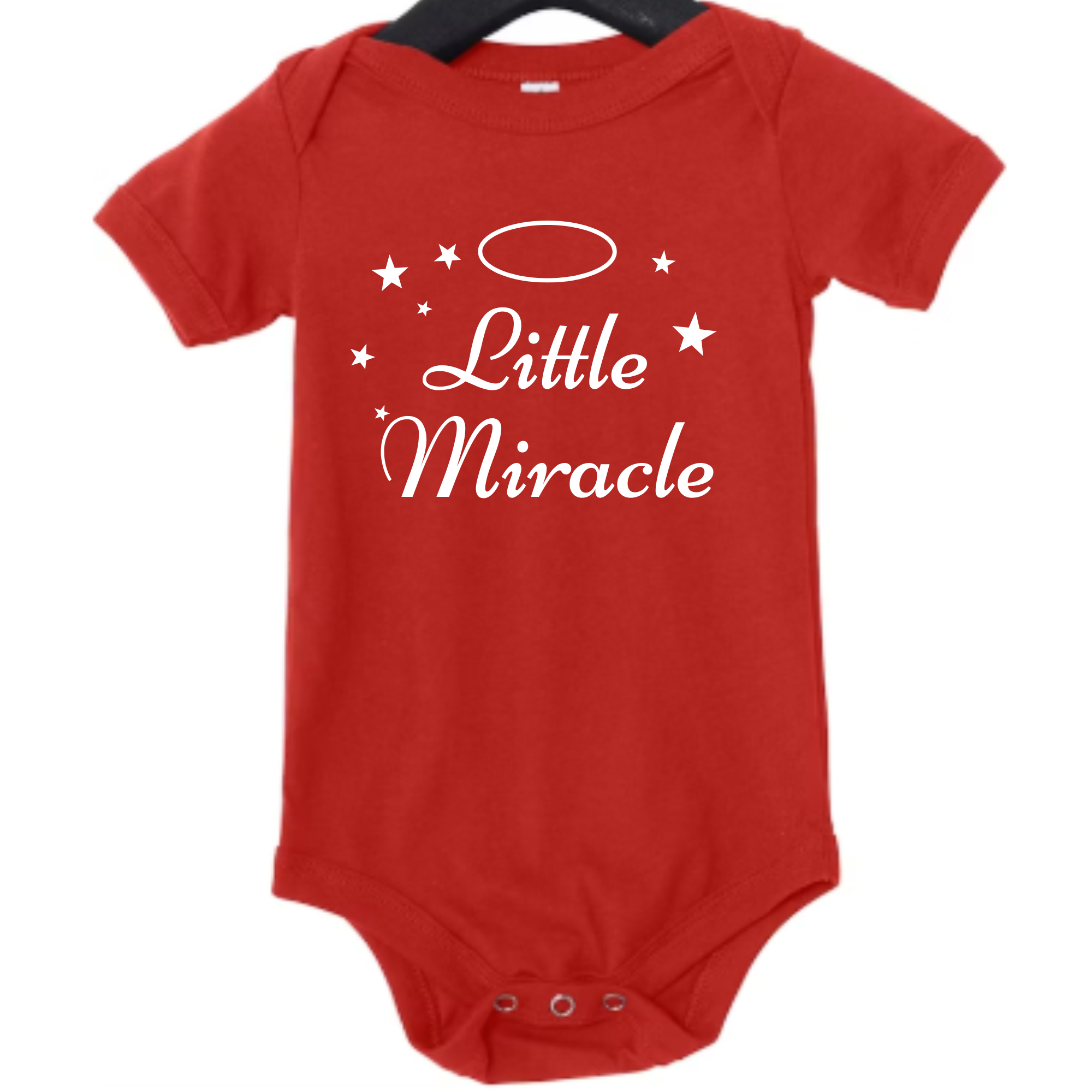Little Miracle Infant Jersey Short-Sleeve One-Piece Bella + Canvas