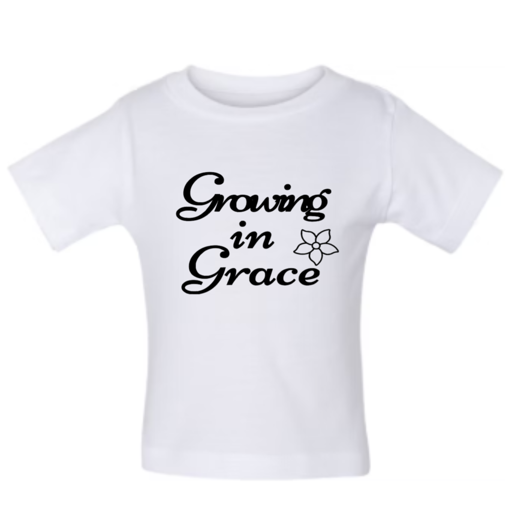 Growing In Grace. Infant Jersey Short Sleeve T-Shirt Bella + Canvas