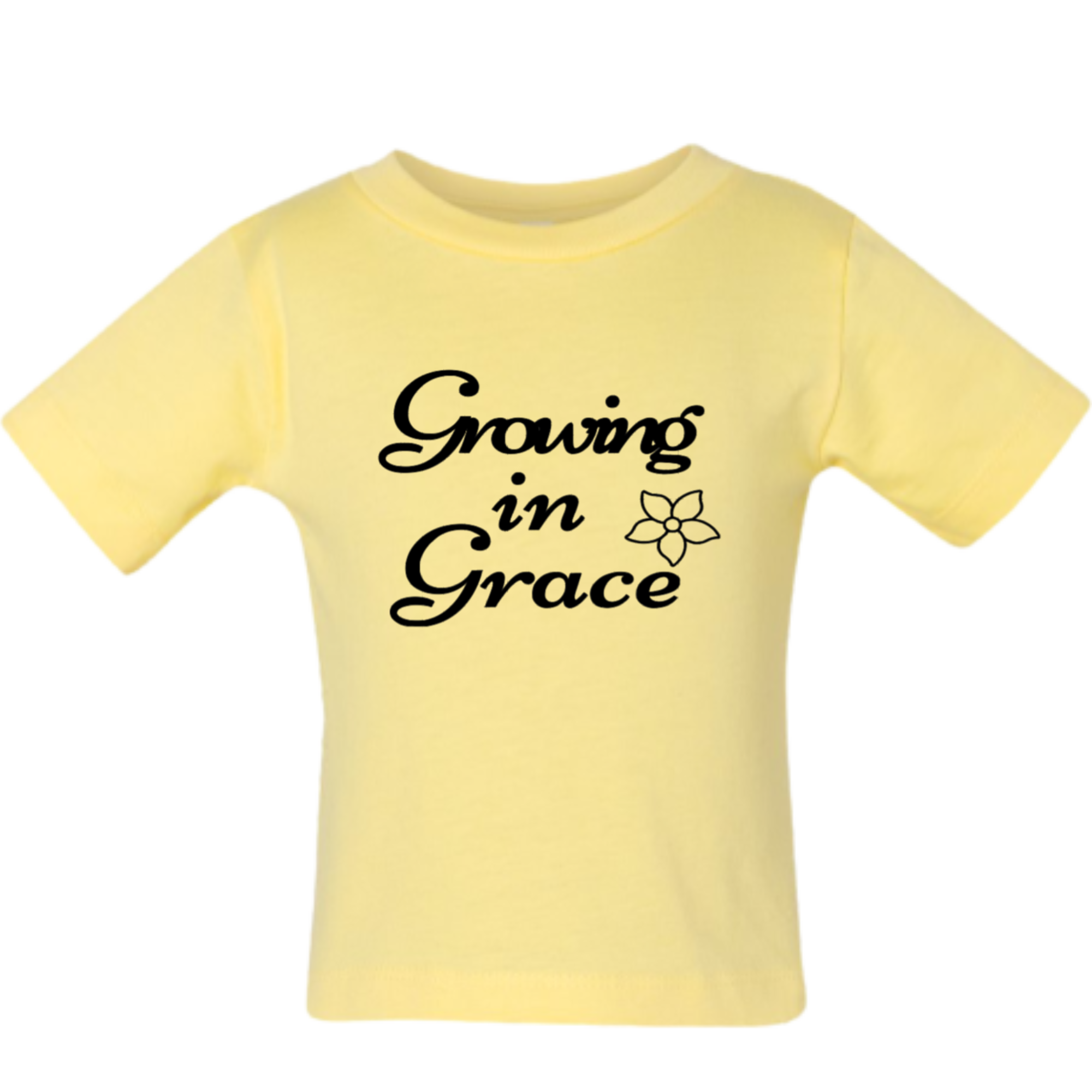 Growing In Grace. Infant Jersey Short Sleeve T-Shirt Bella + Canvas