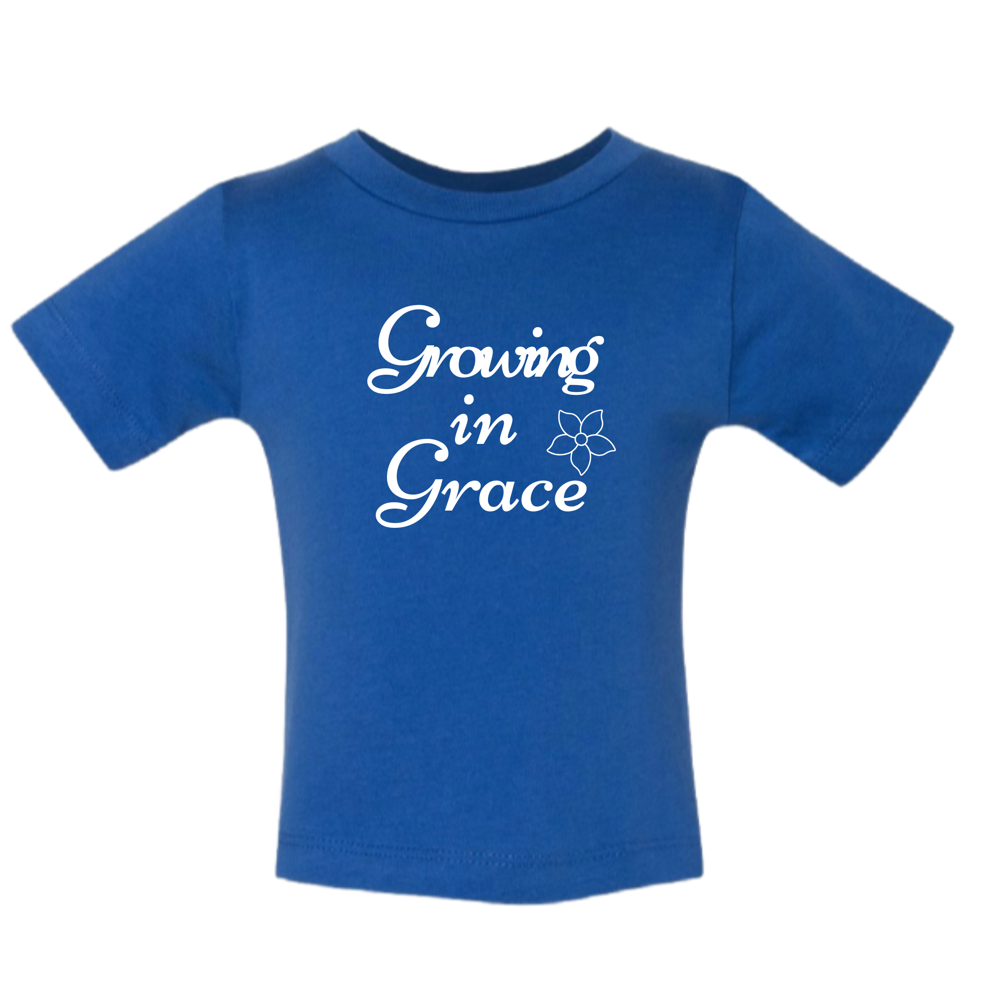 Growing In Grace. Infant Jersey Short Sleeve T-Shirt Bella + Canvas