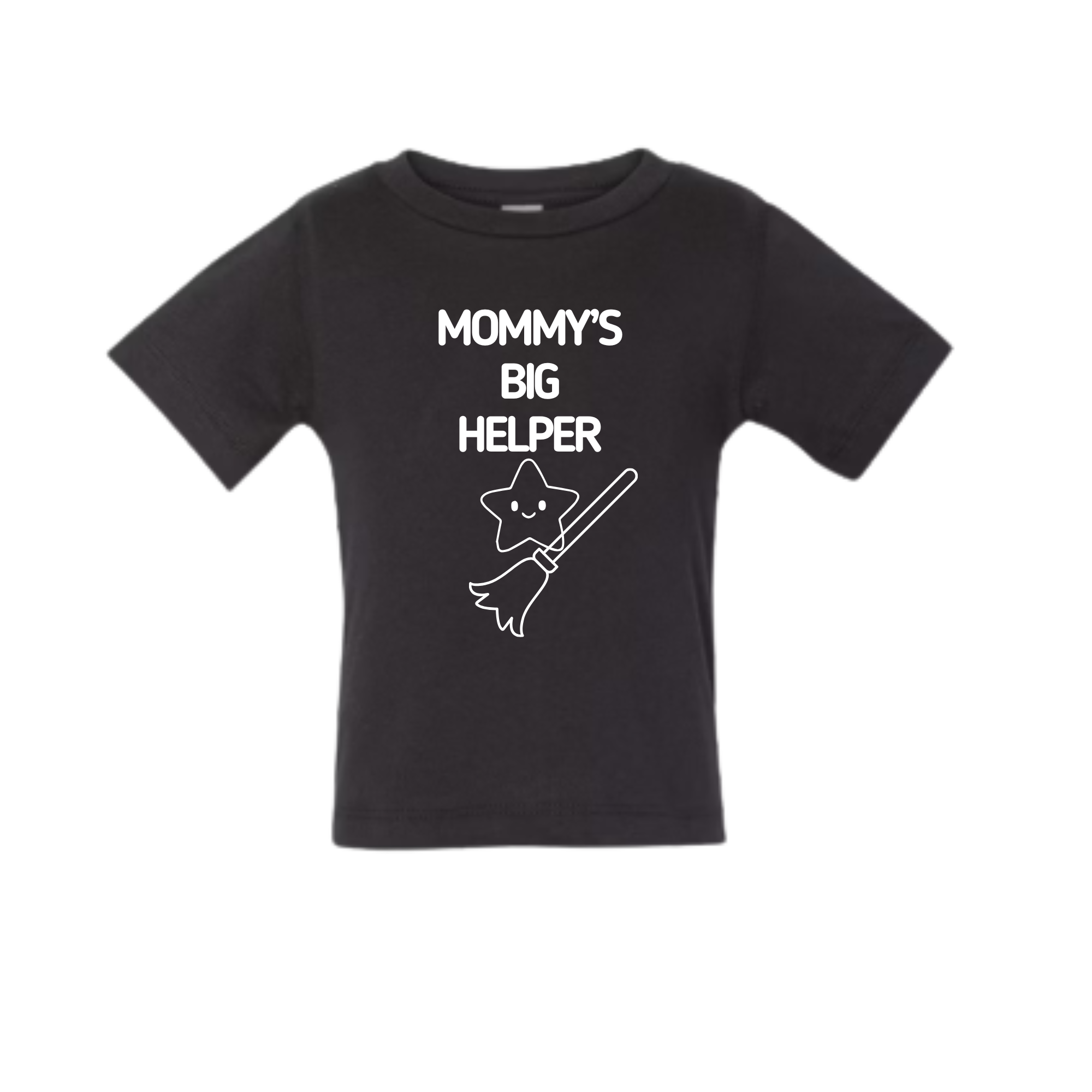 Mommy's Big Helper. Infant Jersey Short Sleeve T-Shirt Bella + Canvas