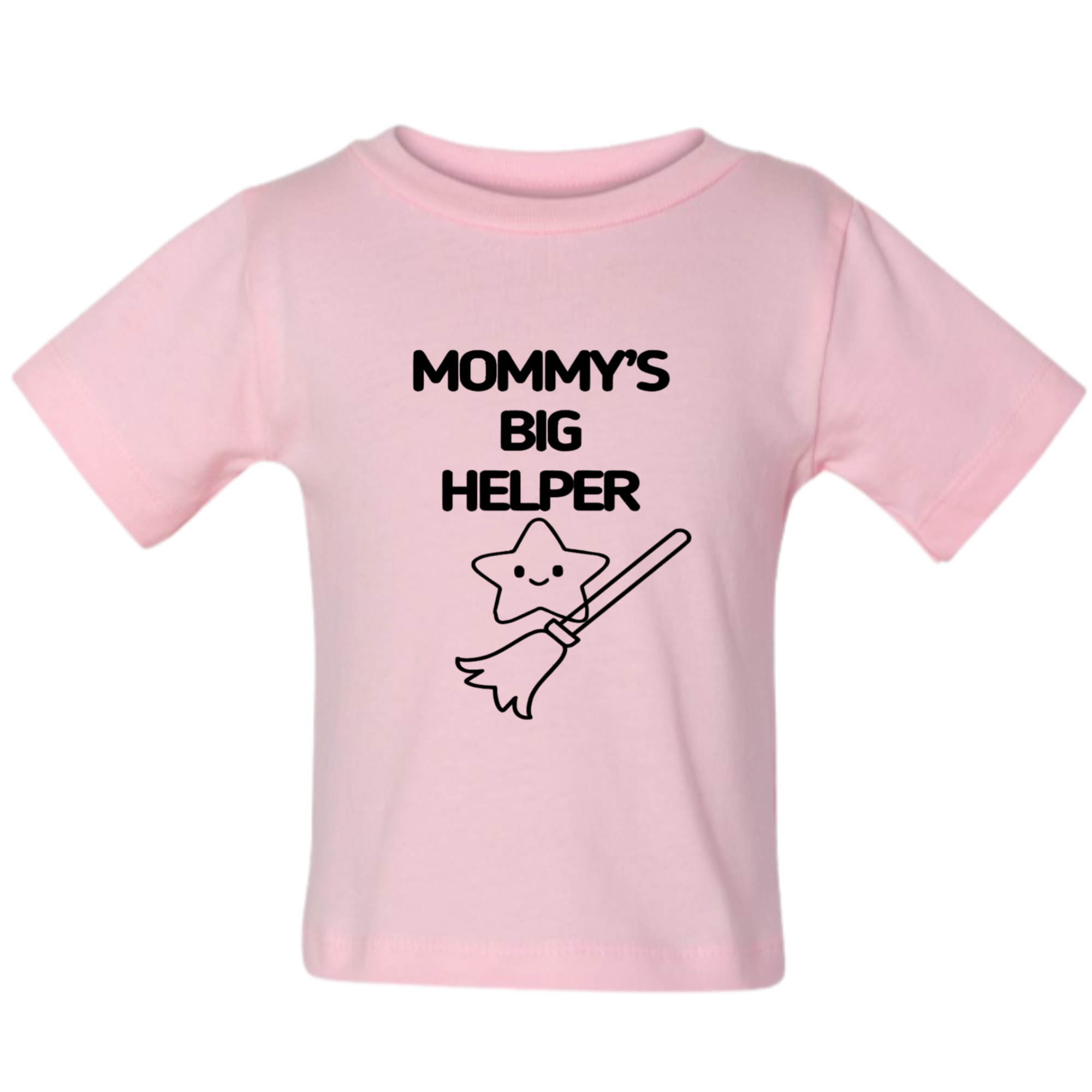 Mommy's Big Helper. Infant Jersey Short Sleeve T-Shirt Bella + Canvas