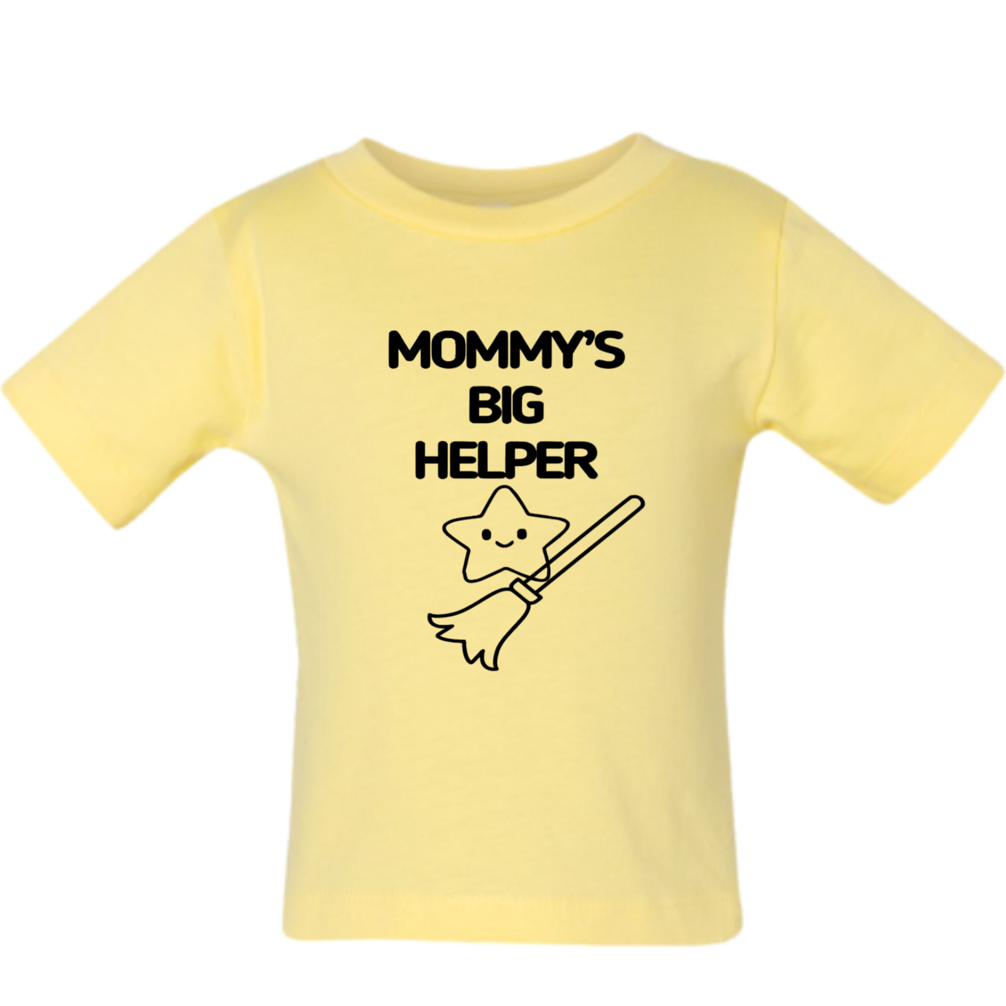 Mommy's Big Helper. Infant Jersey Short Sleeve T-Shirt Bella + Canvas