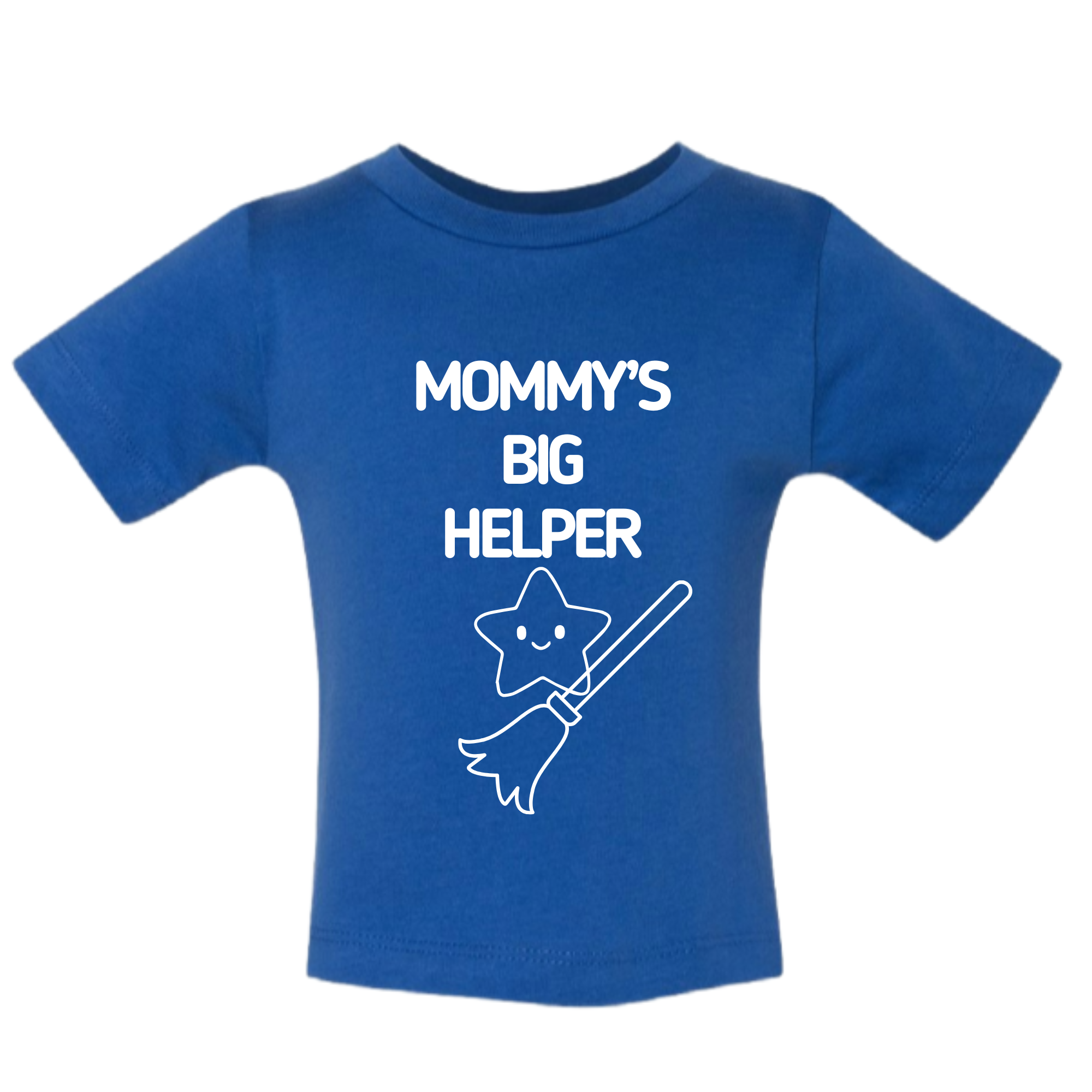 Mommy's Big Helper. Infant Jersey Short Sleeve T-Shirt Bella + Canvas