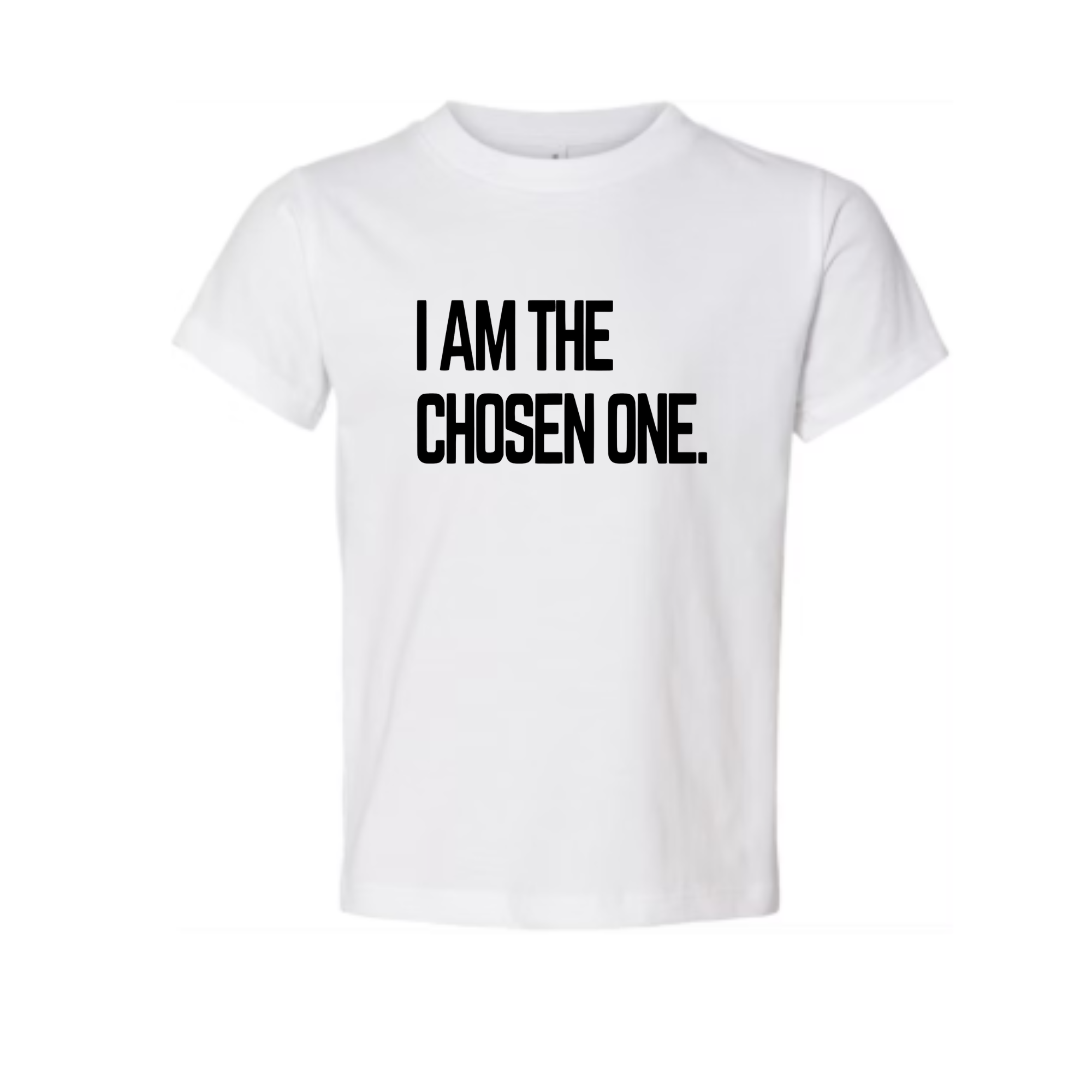 I Am The Chosen On. Toddler Jersey Short-Sleeve T-Shirt Bella + Canvas
