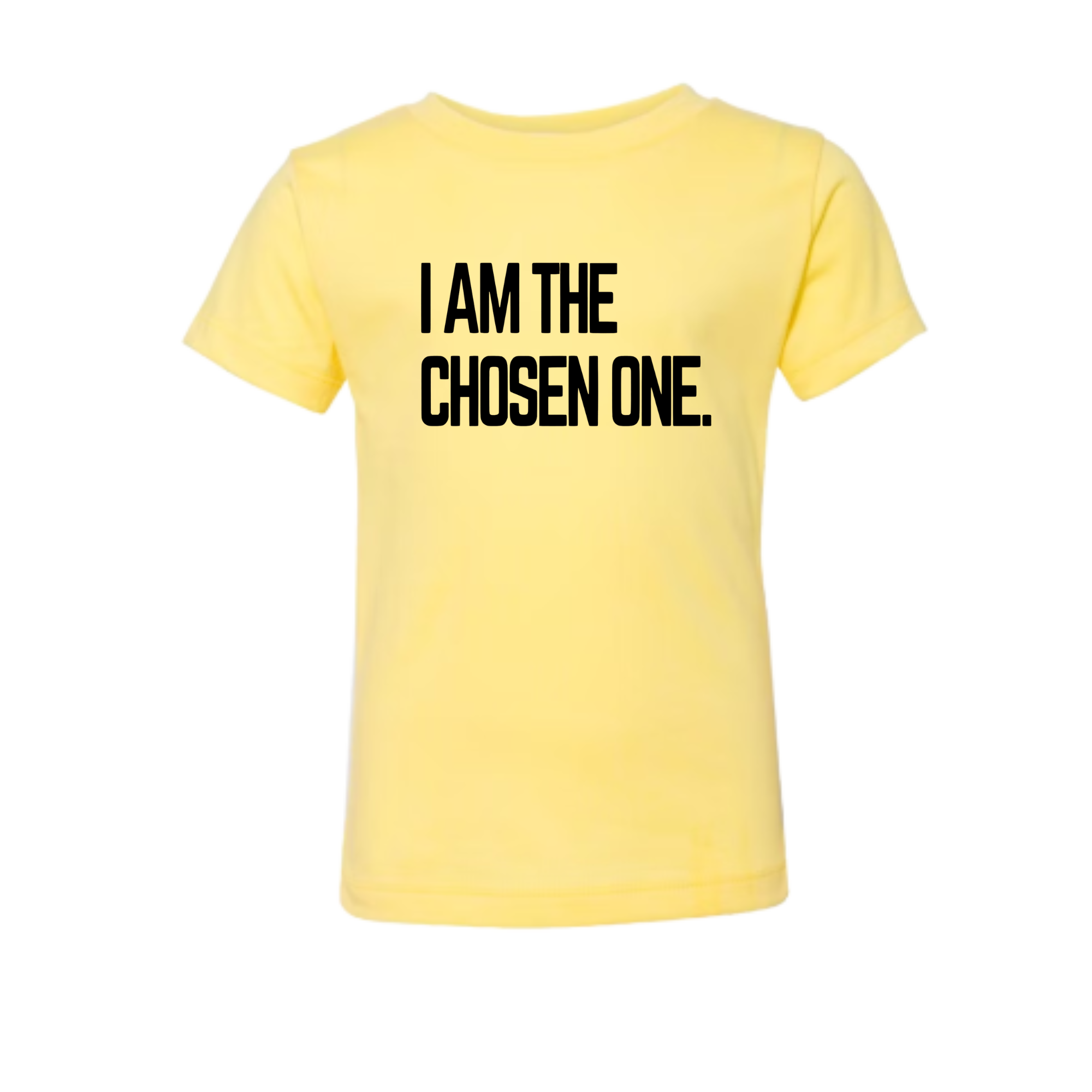I Am The Chosen On. Toddler Jersey Short-Sleeve T-Shirt Bella + Canvas