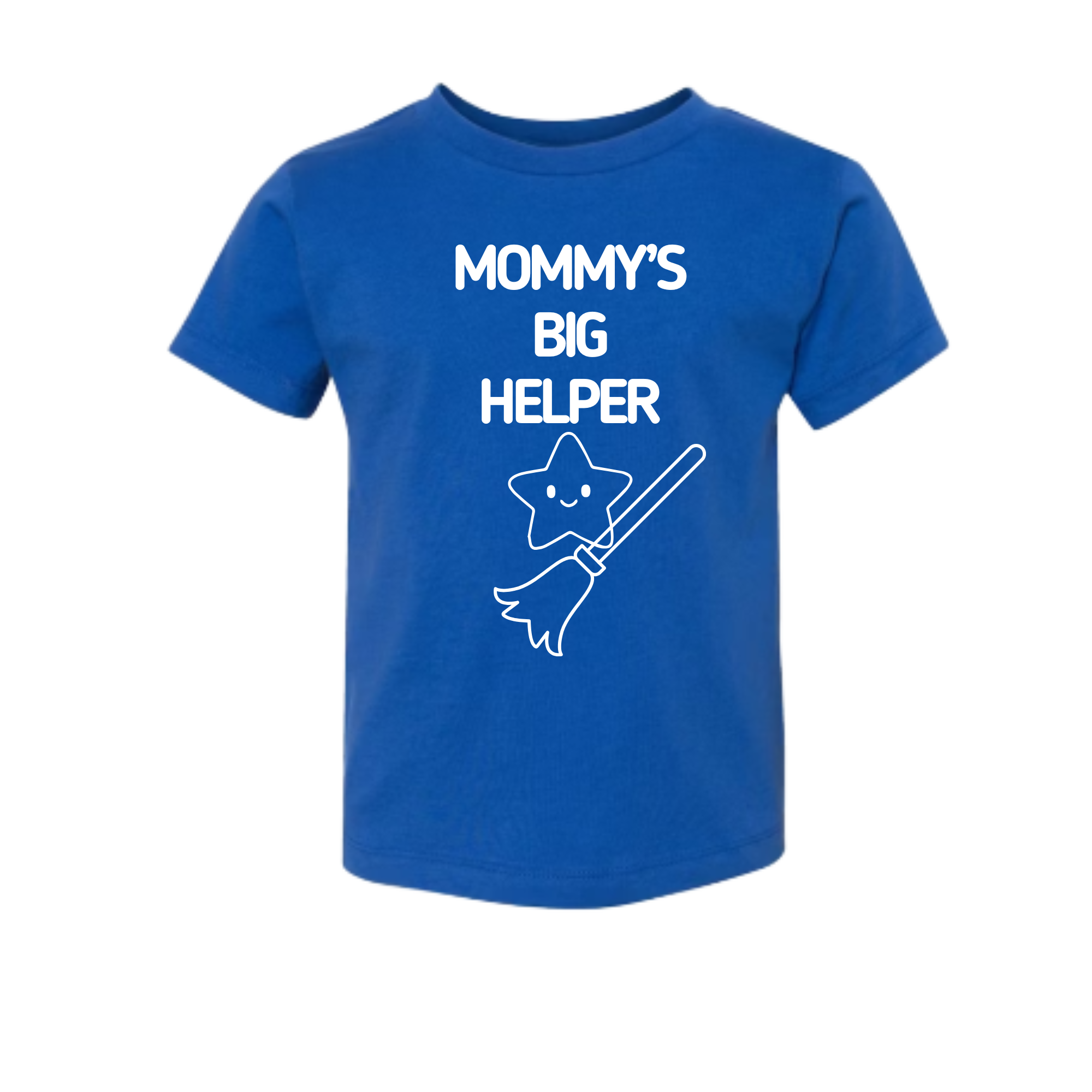Mommy's Big Helper - Toddler Jersey Short-Sleeve T-Shirt Bella + Canvas
