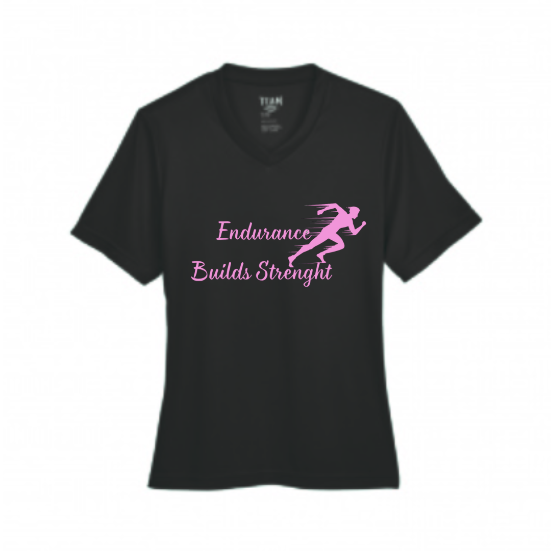 EDURANCE BUILDS STRENGTH- Women's Zone Performance T-Shirt
