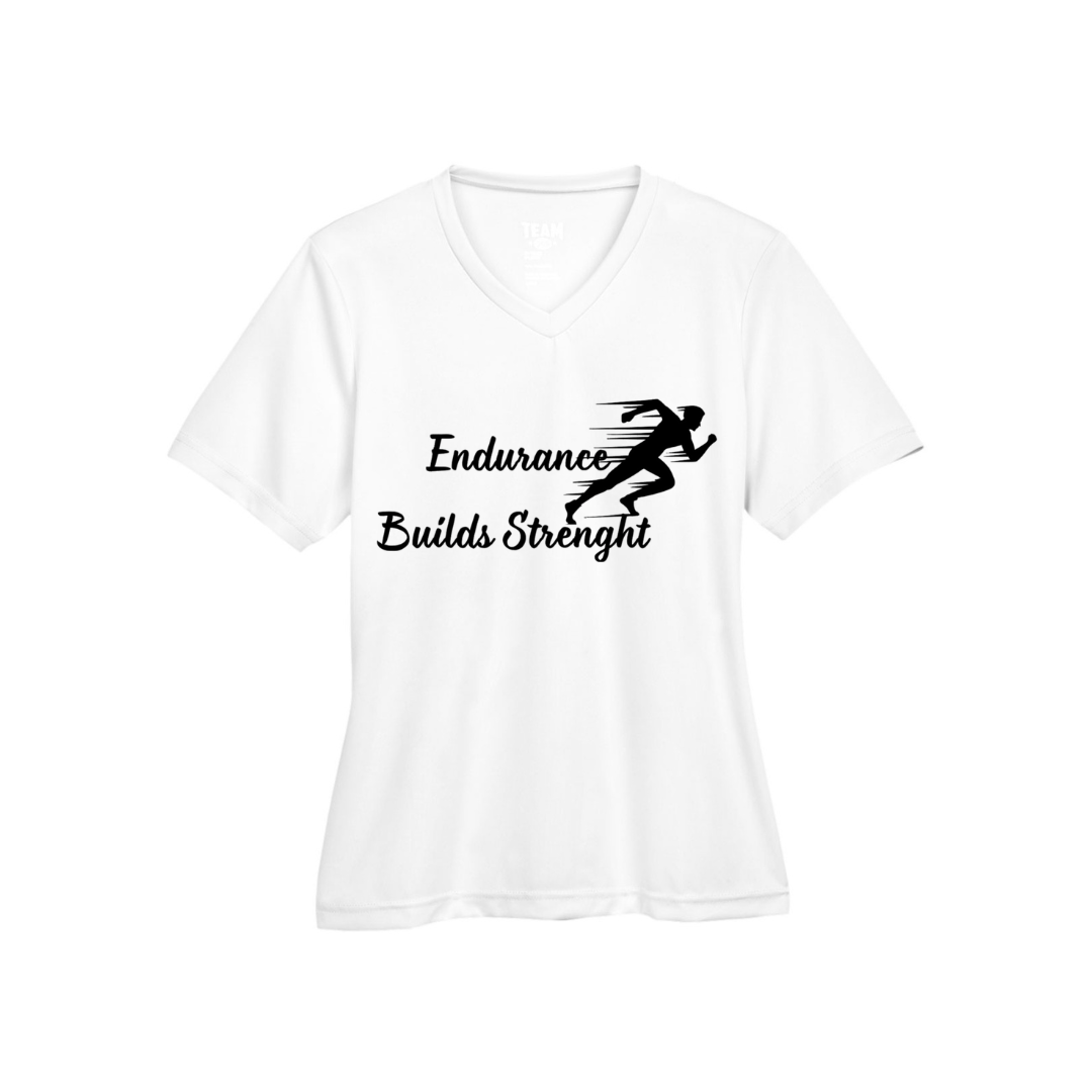EDURANCE BUILDS STRENGTH- Women's Zone Performance T-Shirt