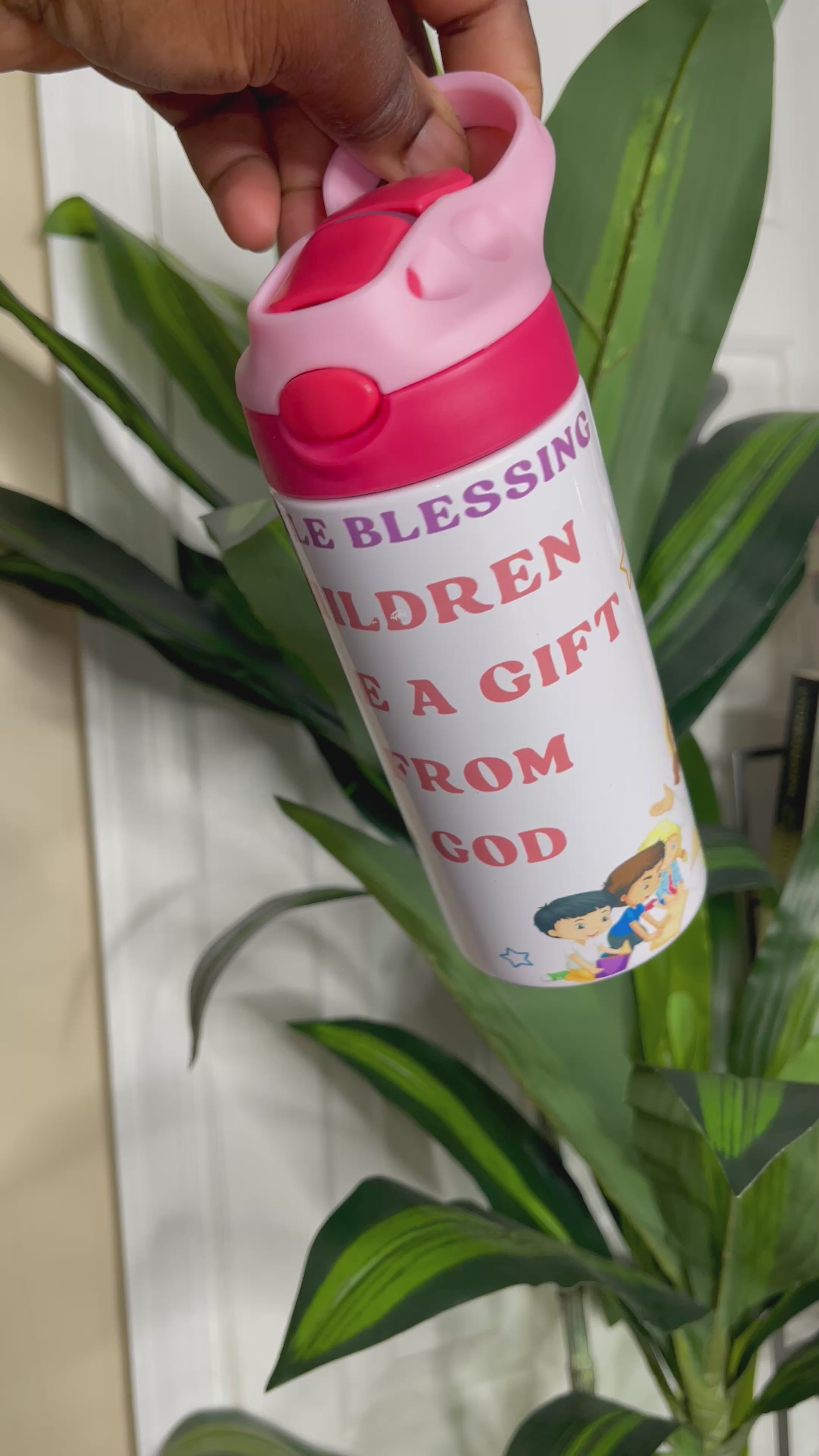 LITTLE BLESSING 12oz Sublimation Tumbler